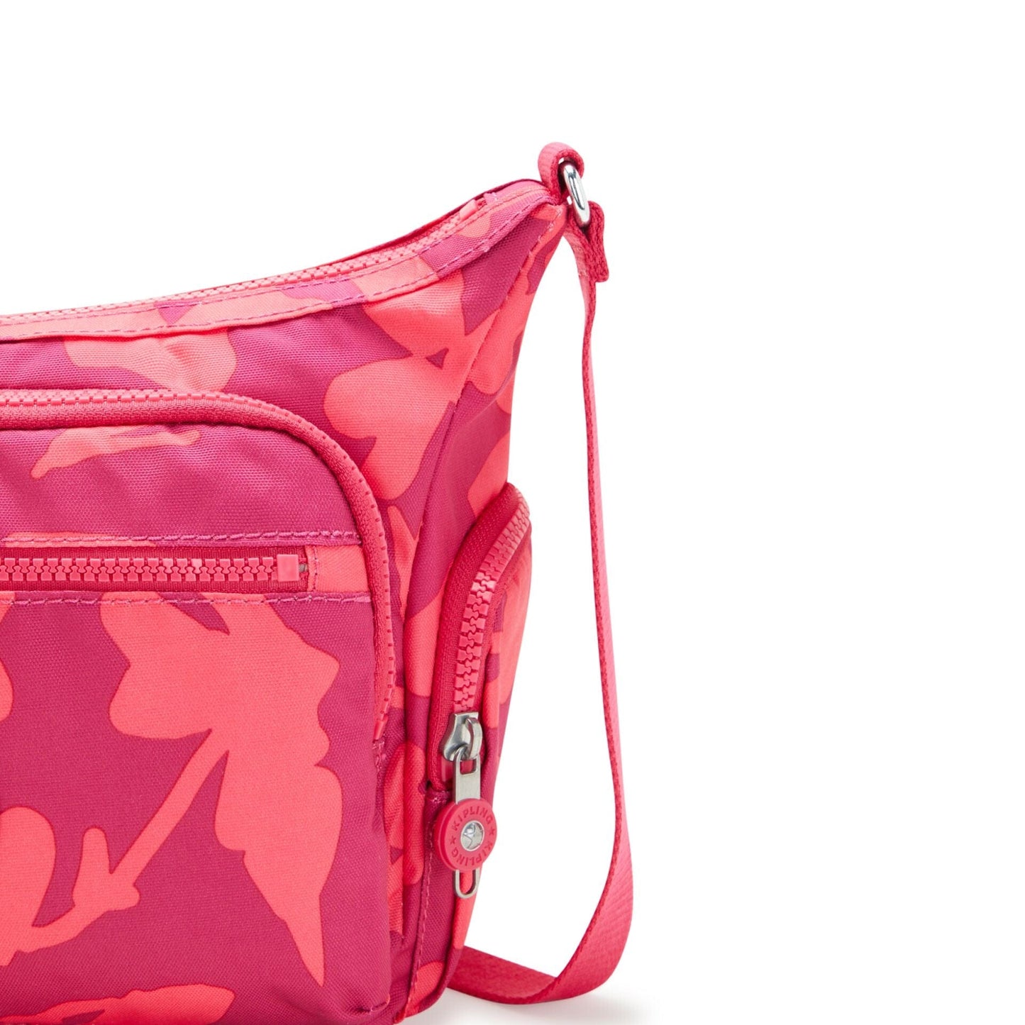 KIPLING-Gabbie S-Small crossbody-Coral Print-I3759-T44