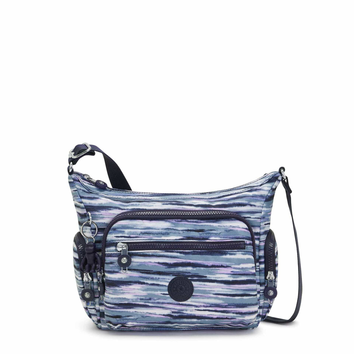 KIPLING-Gabbie S-Small crossbody-Brush Stripes-I3759-W66