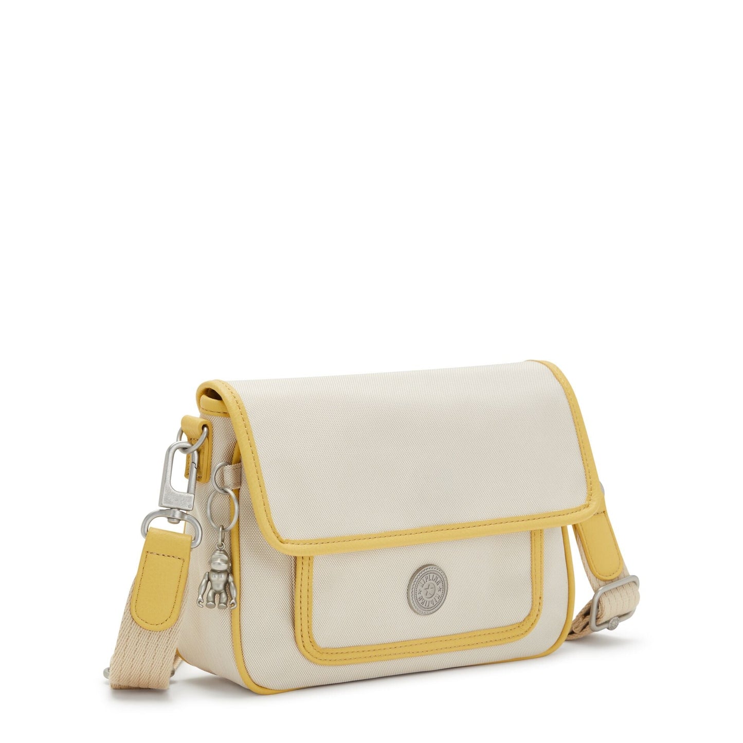 KIPLING-INAKI-Medium crossbody (with removable shoulderstrap)-Straw Yellow Bl-I3782-Z40
