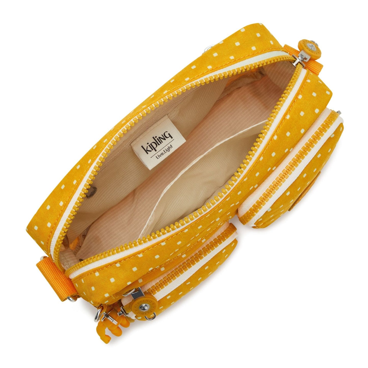 KIPLING-ALBENA-Small crossbody-Soft Dot Yellow-I3783-M67