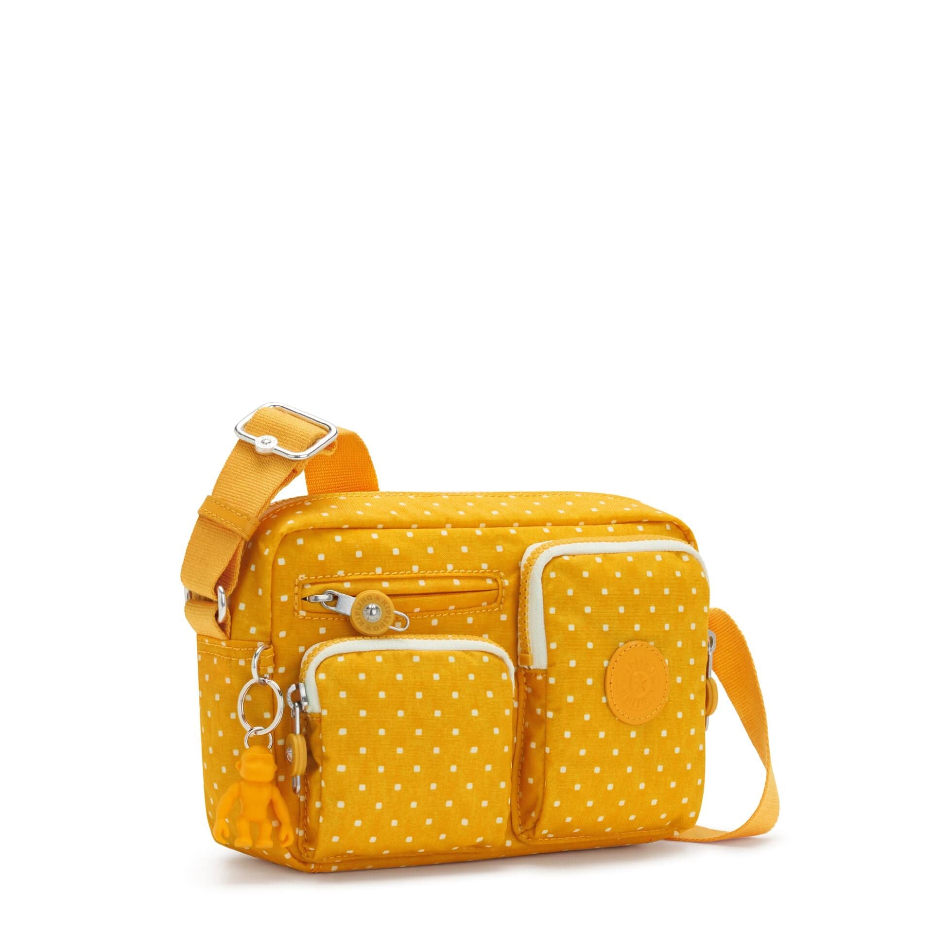 KIPLING-ALBENA-Small crossbody-Soft Dot Yellow-I3783-M67