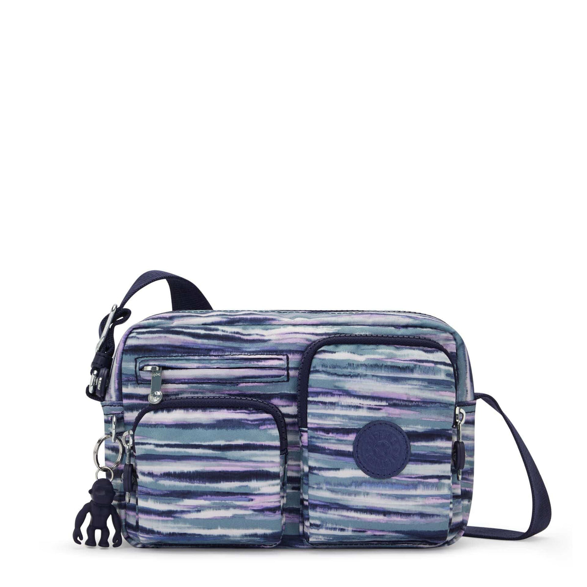 KIPLING-Albena-Small crossbody-Brush Stripes-I3783-W66