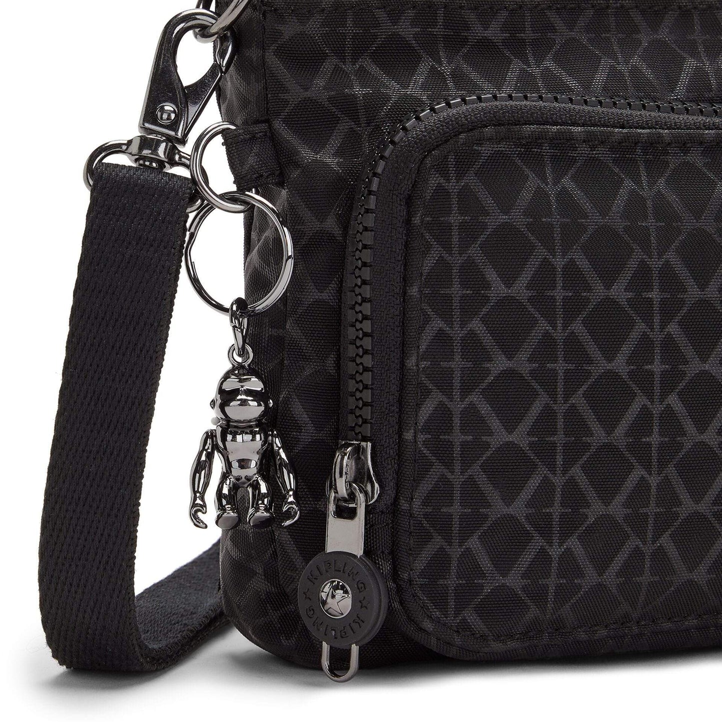 KIPLING-MYRTE-Small Crossbody-Signature Emb-I3906-K59 - I3906-K59