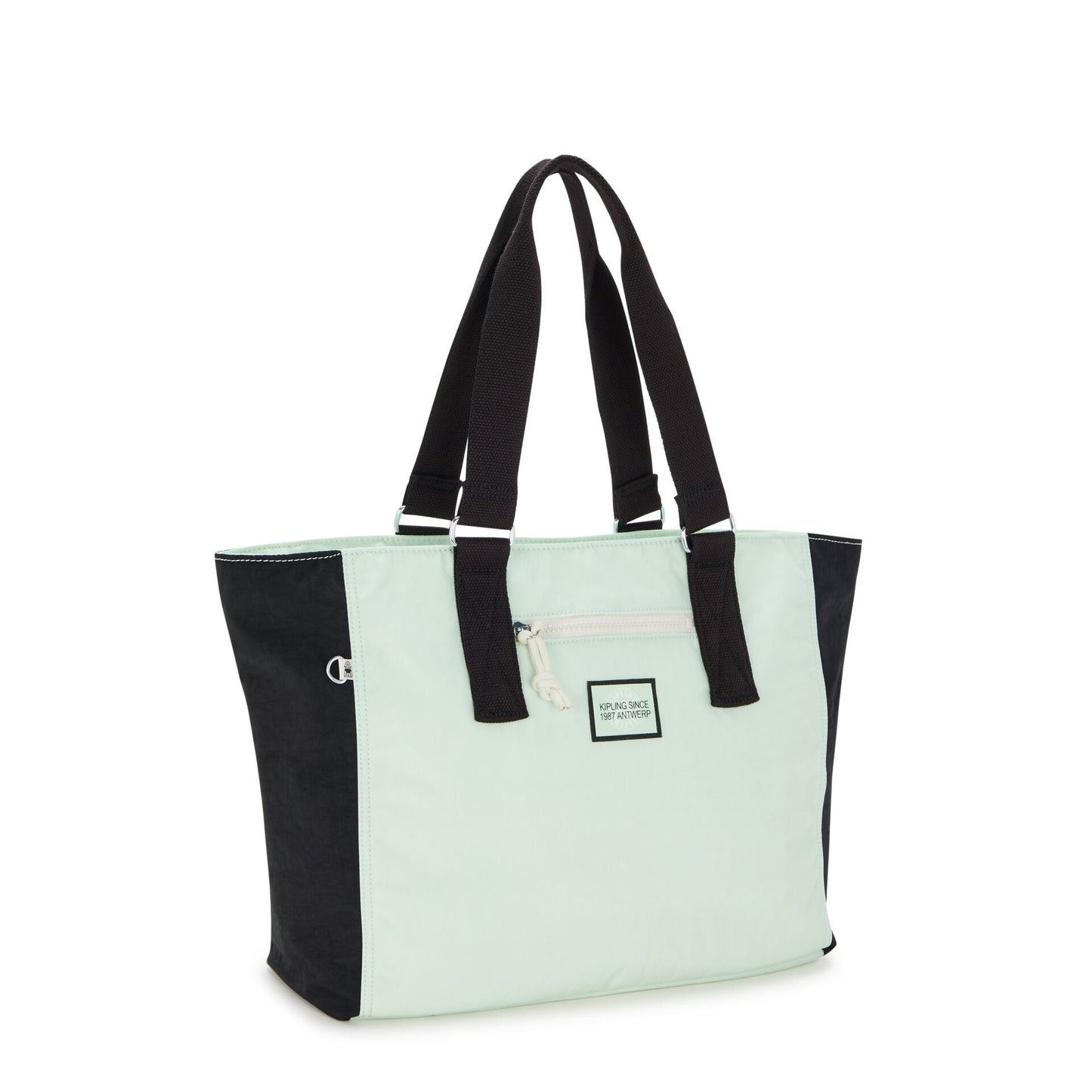 KIPLING Medium Tote Female Airy Green Bl Jodi M