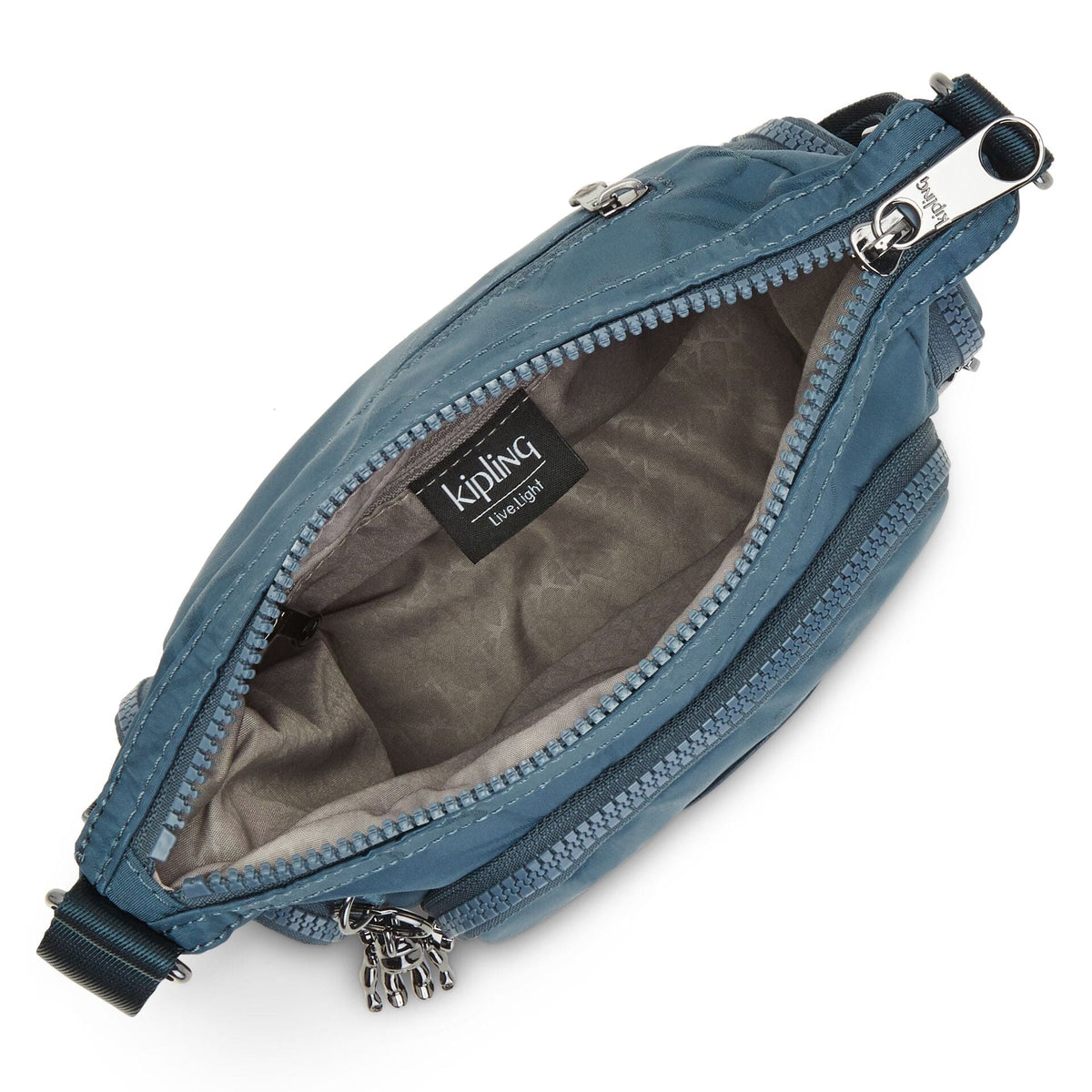 KIPLING-Gabbie Mini-Small crossbody-Nocturnal Gr JQ-I4048-W04