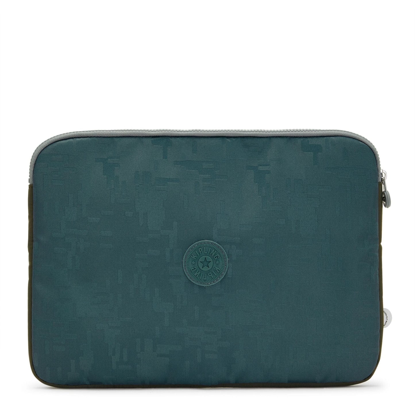 KIPLING-Laptop Sleeve 15-Laptop Sleeve (fits up to 15")-Grey Green Bl-I4049-U82