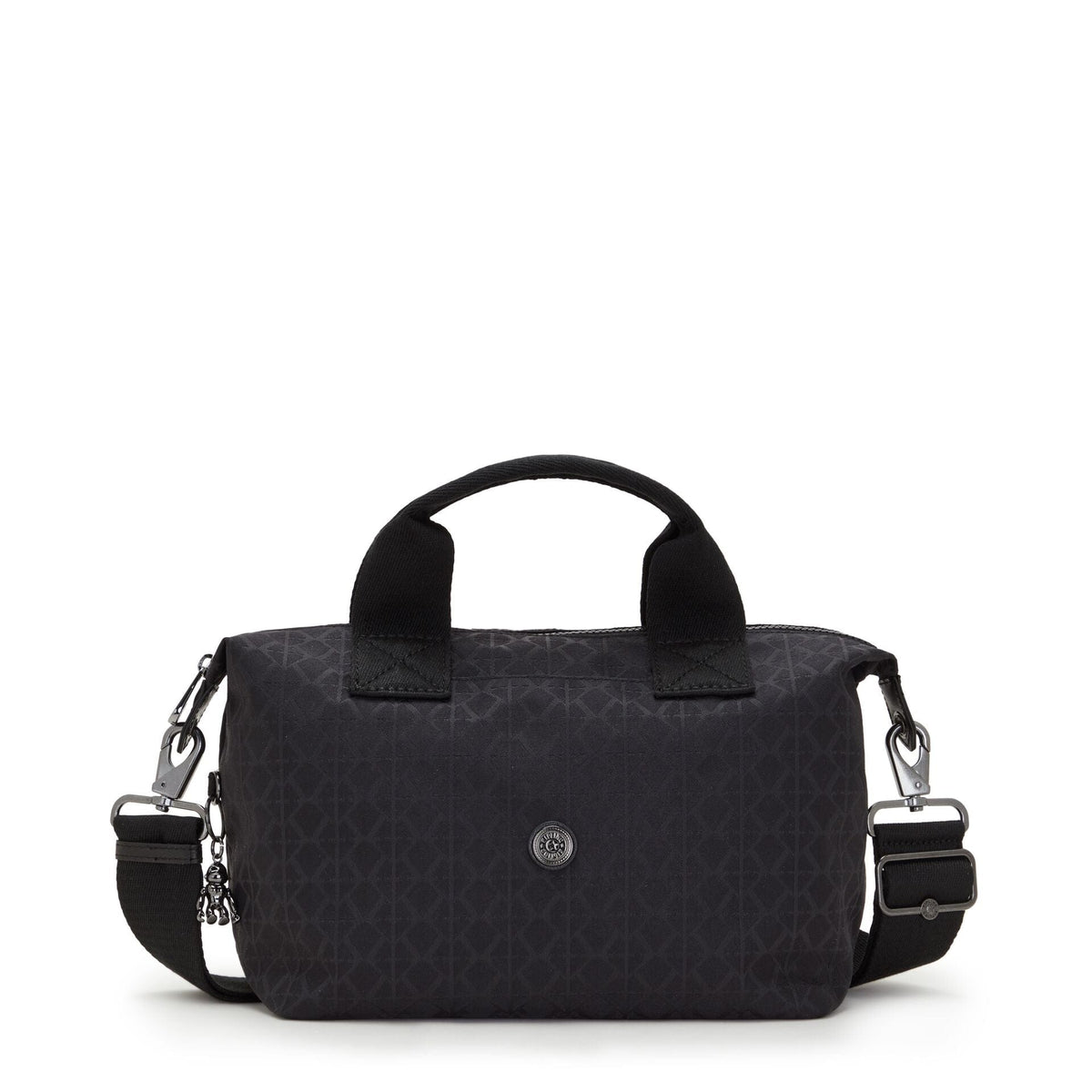 KIPLING-Kala Mini-Small tote-Signature Blk Q-I4148-M34