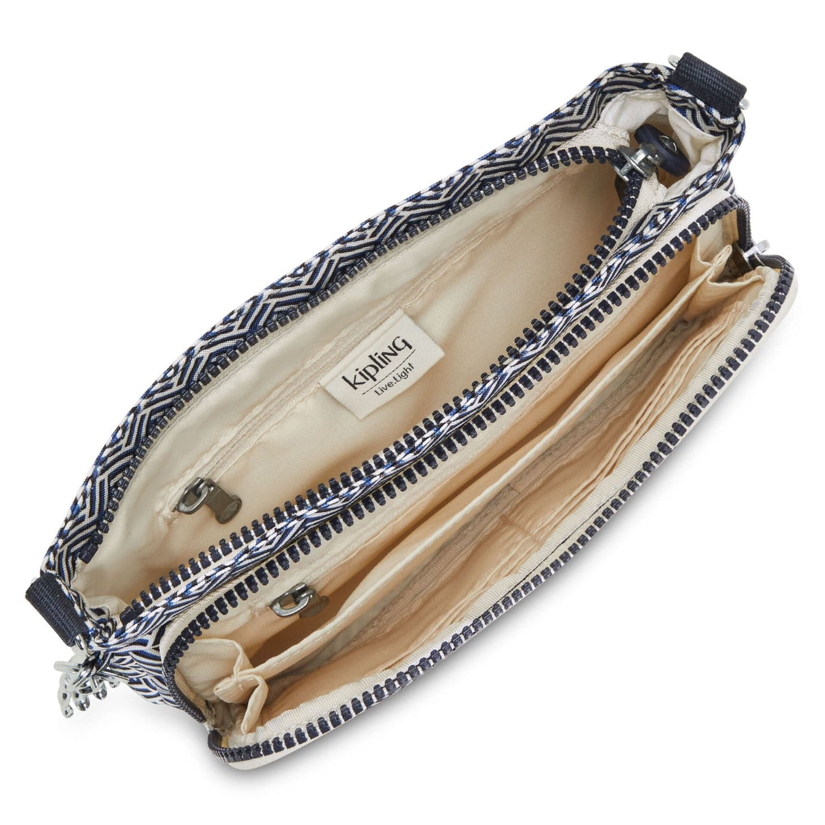 KIPLING-Myrte-Small crossbody-Urban Chevron-I4173-V44