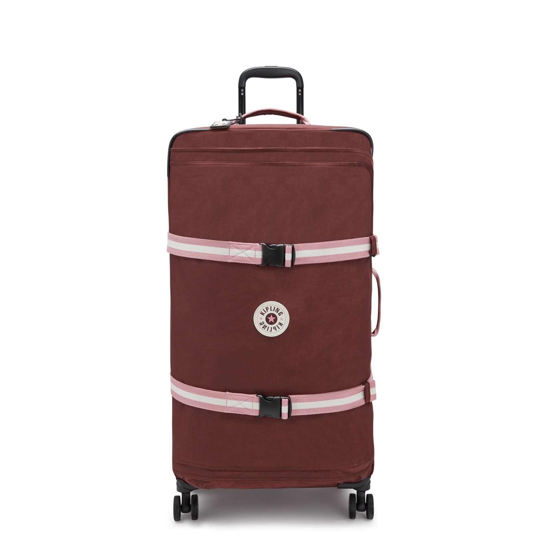 KIPLING-Spontaneous L-Large wheeled luggage-Mahogany Bl-I4193-Z00