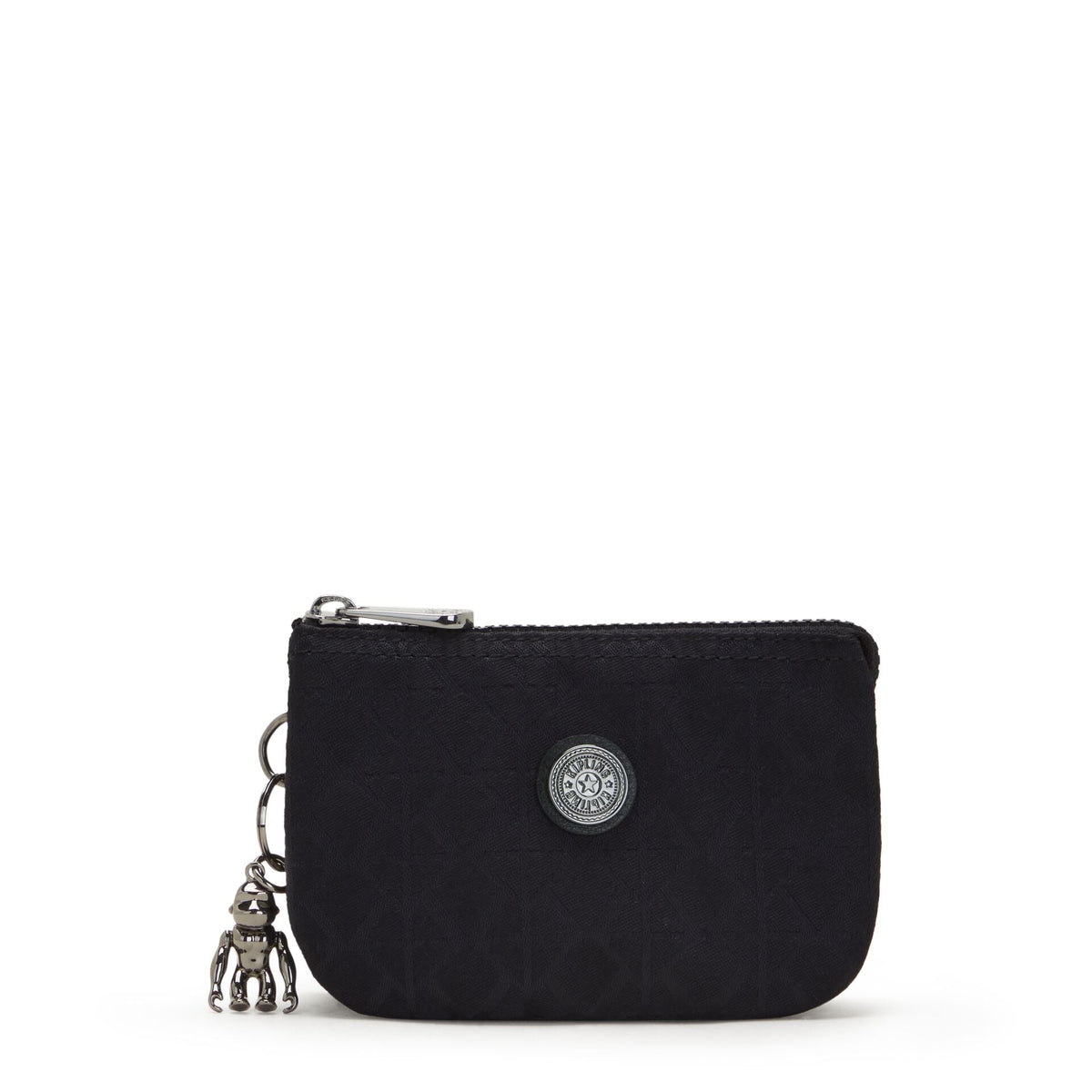 KIPLING-Creativity S-Small purse-Signature Blk Q-I4194-M34