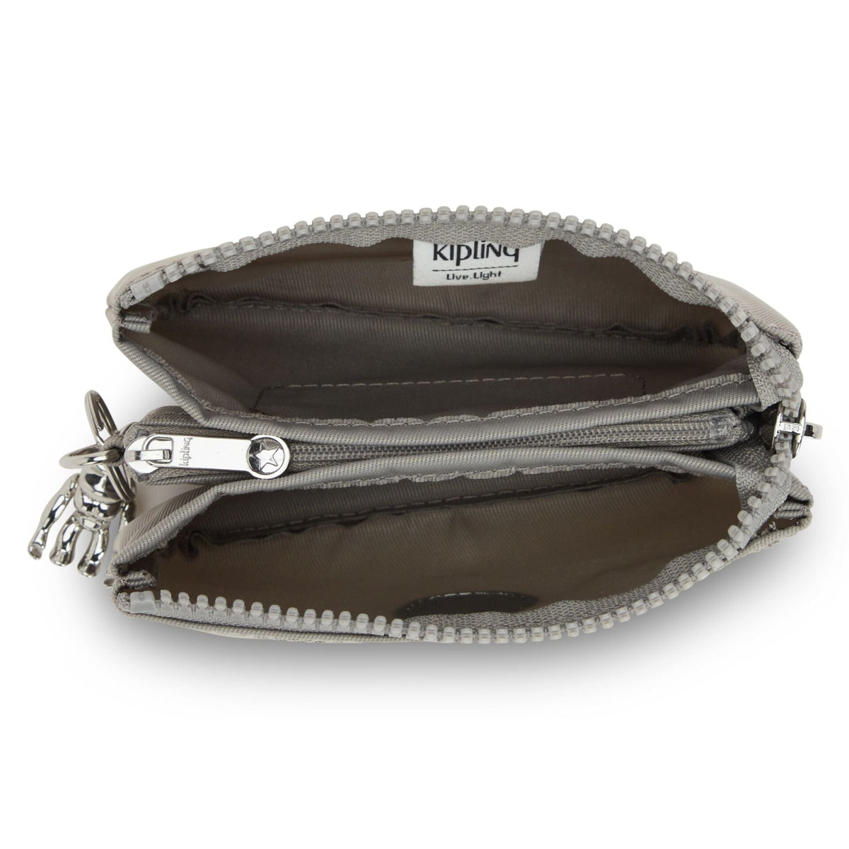 KIPLING-Creativity S-Small purse-Almost Grey-I4194-T85