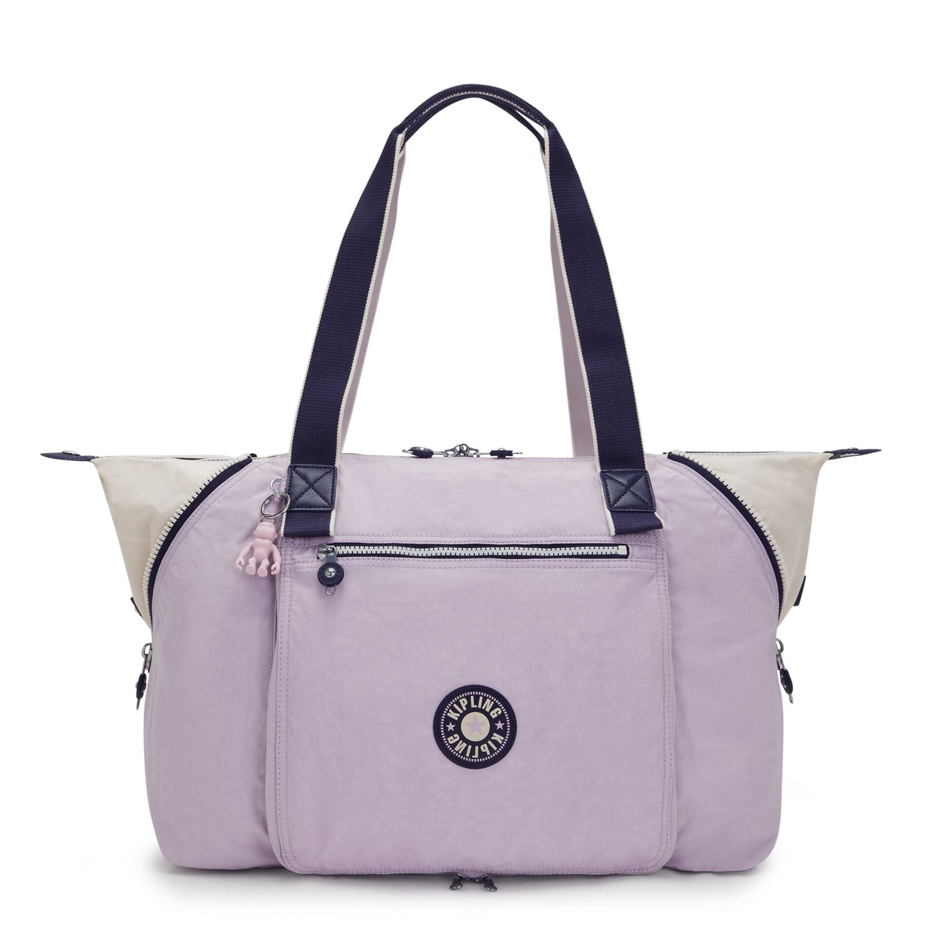 KIPLING-Wellness Art M-Large tote-Gentle Lilac Bl-I4277-Z08