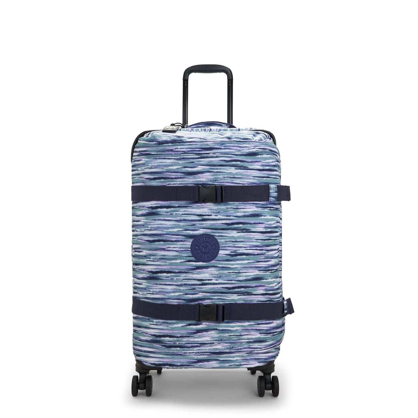 KIPLING-Spontaneous M-Medium wheeled luggage-Brush Stripes-I4556-W66