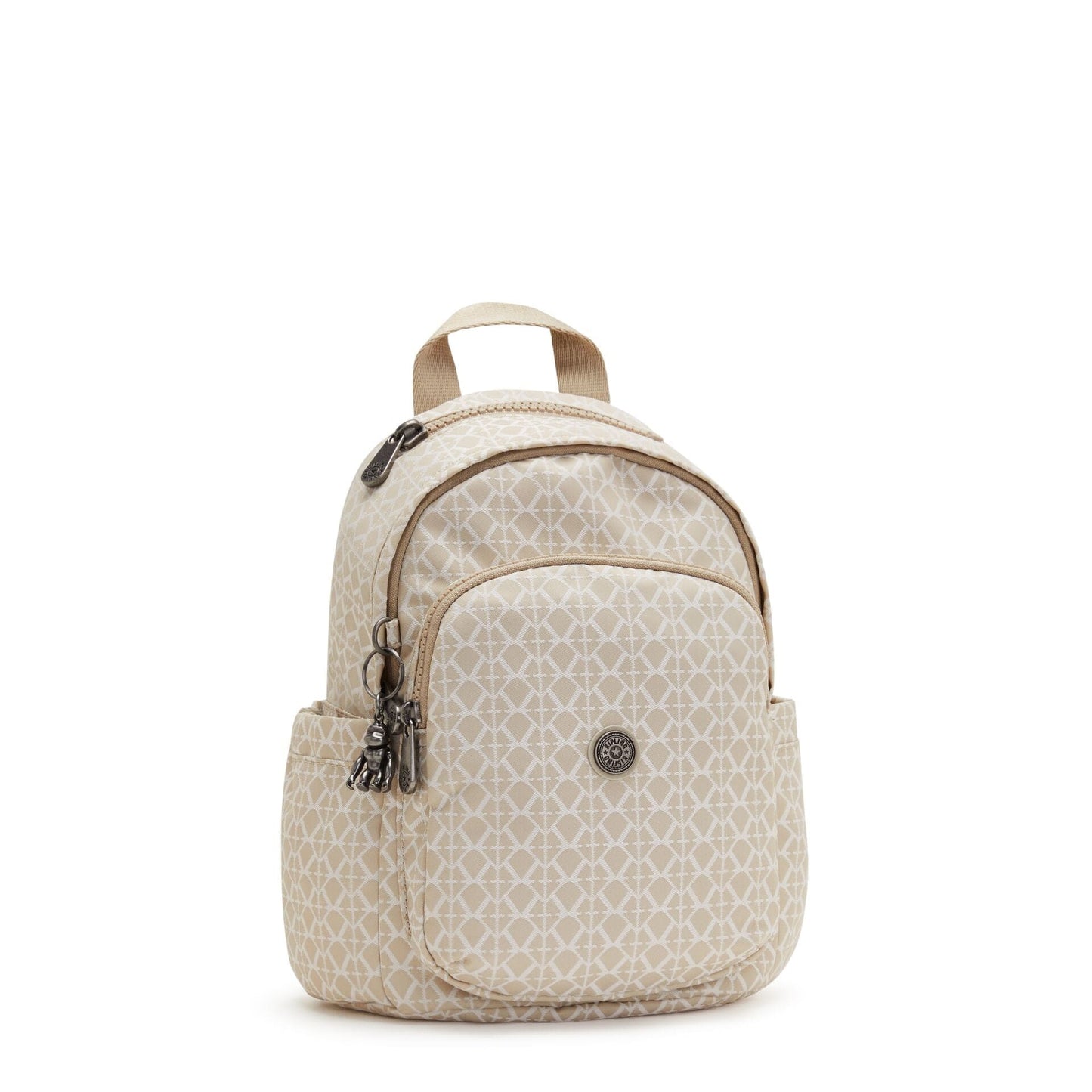 KIPLING-DELIA MINI-Small Backpack-Signature Beige-I4563-R63