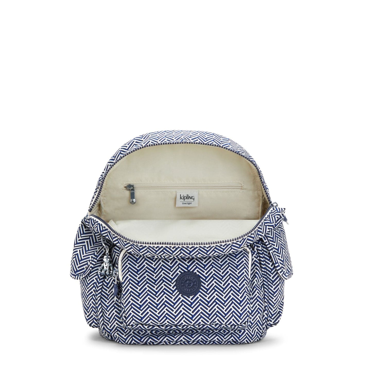 KIPLING-City Pack S-Small backpack-Urban Chevron-I4581-V44