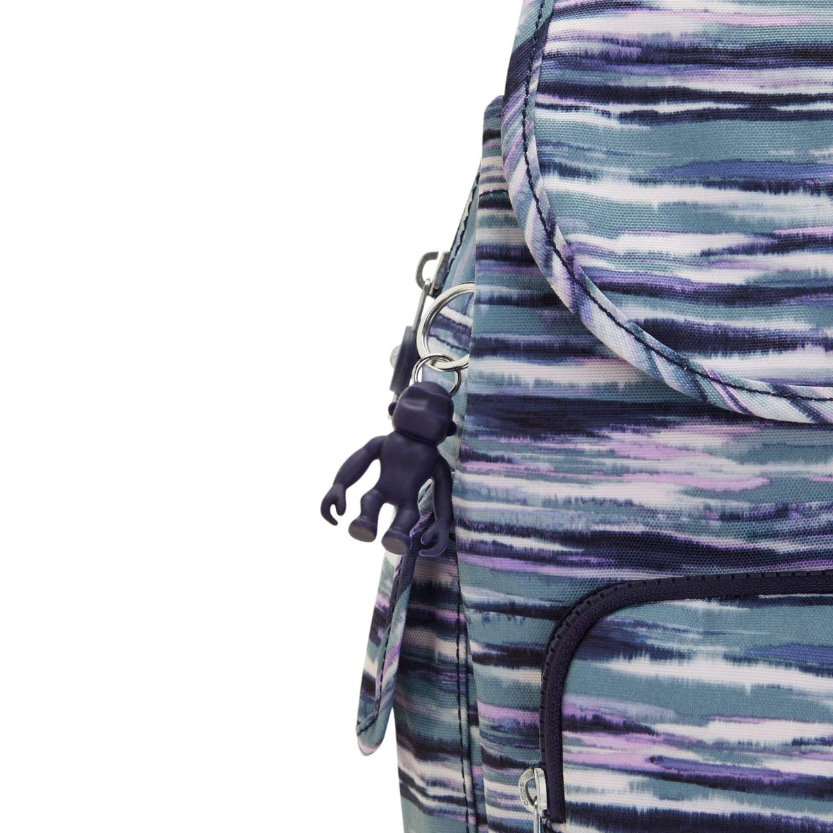 KIPLING-City Pack S-Small backpack-Brush Stripes-I4581-W66