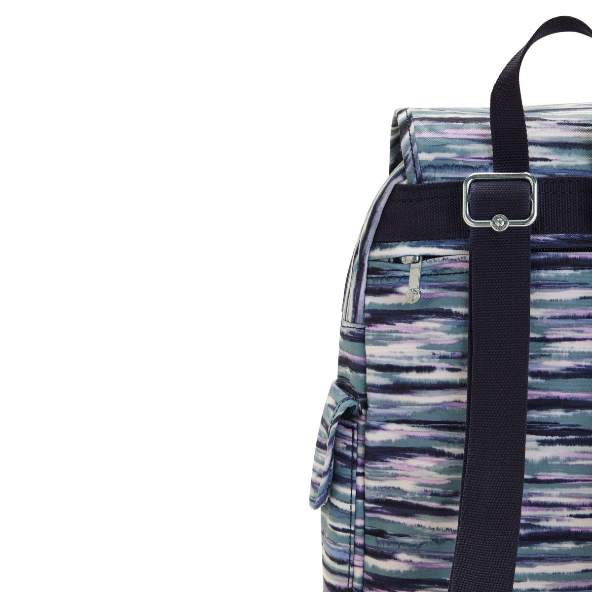 KIPLING-City Pack S-Small backpack-Brush Stripes-I4581-W66