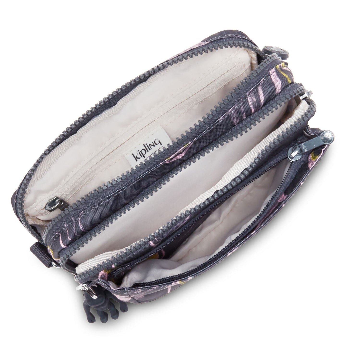 KIPLING-Abanu Multi-Small crossbody convertible to waistbag (with removable straps)-Soft Marble-I4706-TV7