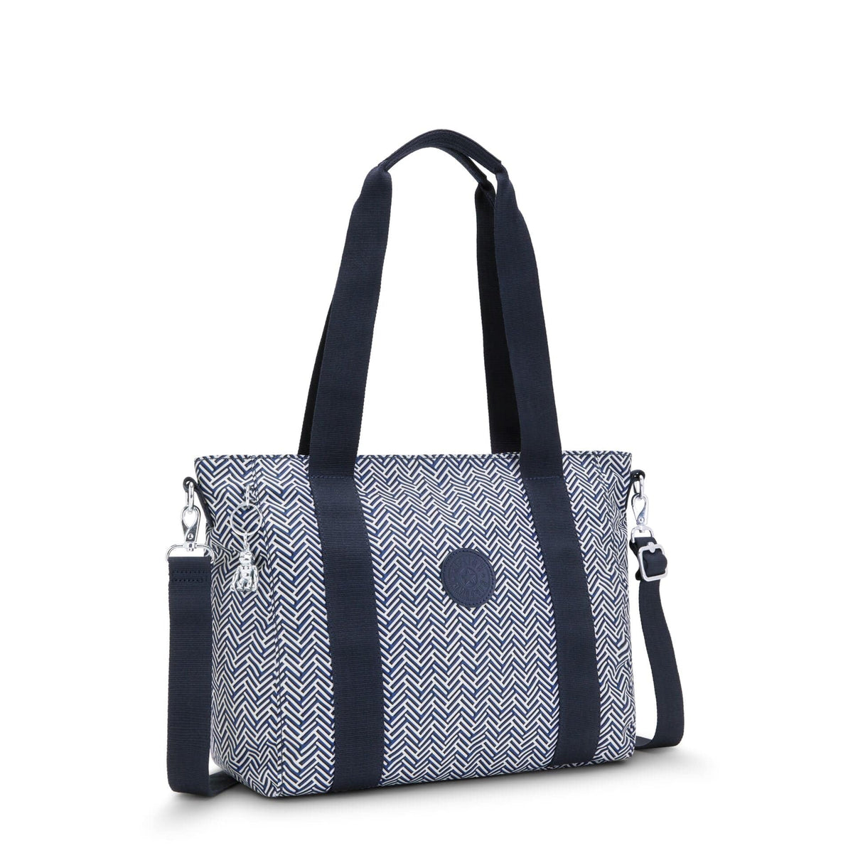 KIPLING-Asseni S-Small tote (with removable shoulderstrap)-Urban Chevron-I4707-V44