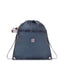 Kipling-Supertaboo-Medium Drawstring Bag-Admiral Bl Metallic-I4786-7Sp