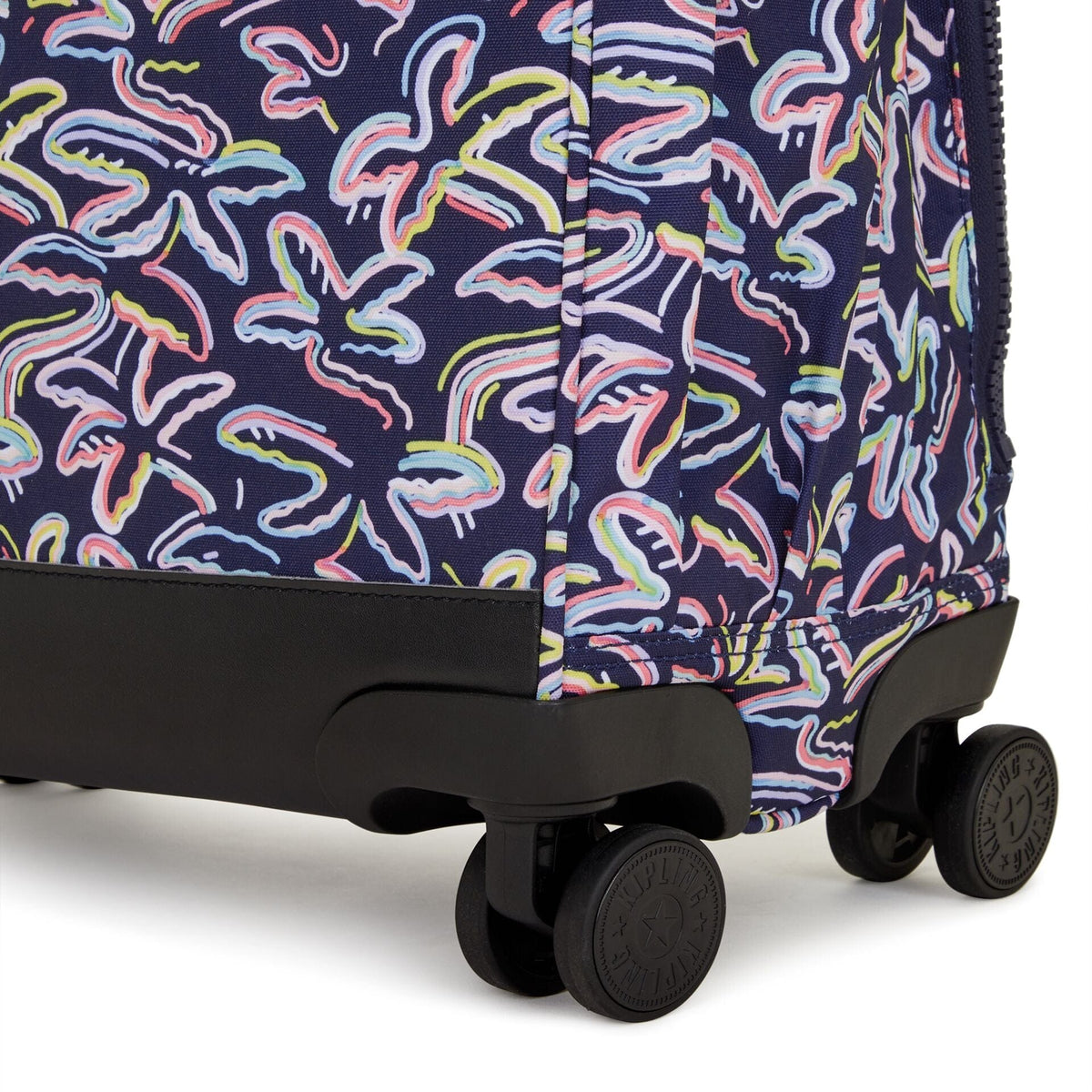 Kipling-New Storia-Large Wheeled Bag-Palm Fiesta Print-I4847-3Mc