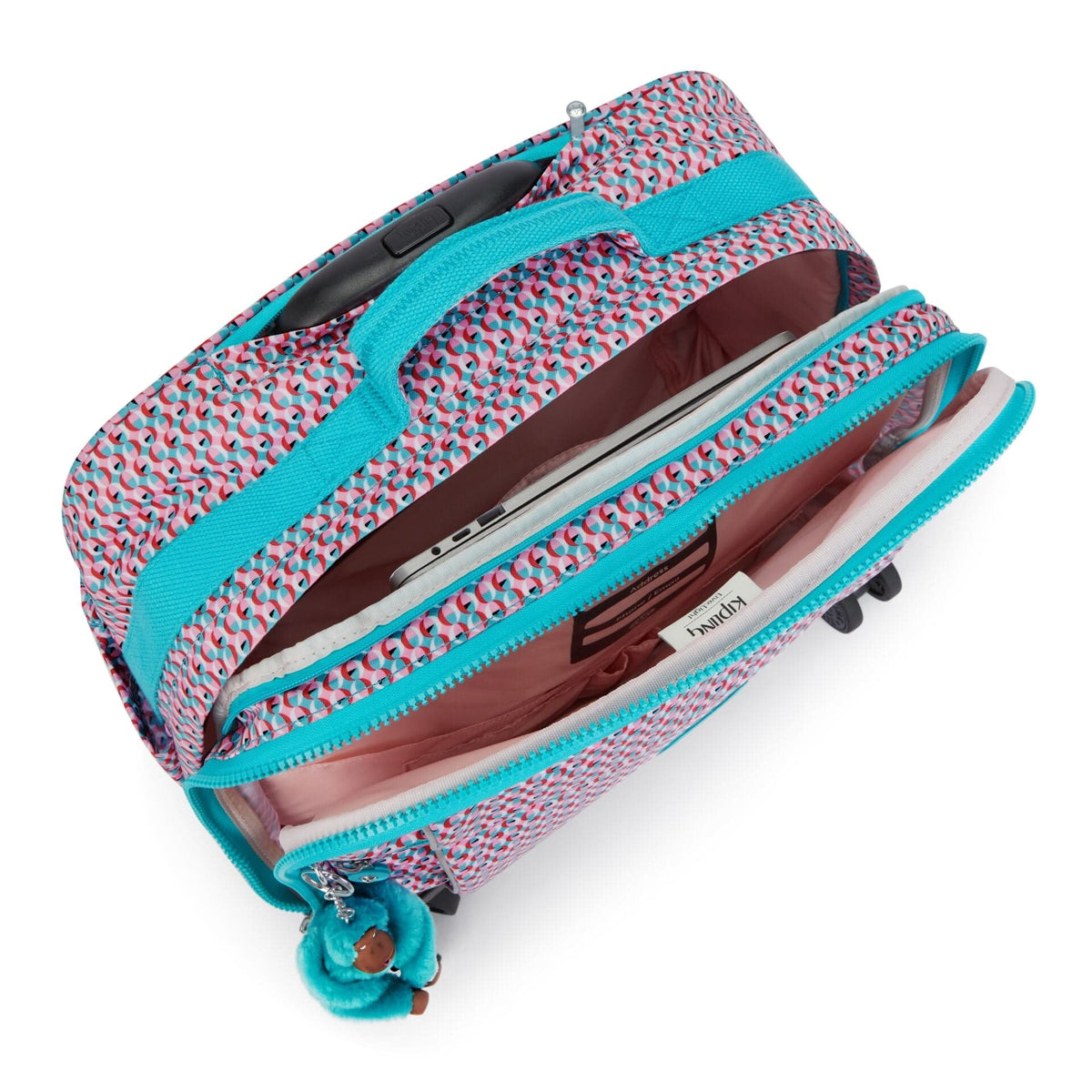 KIPLING-New Storia-Large wheeled bag-Poppy Geo-I4847-V64