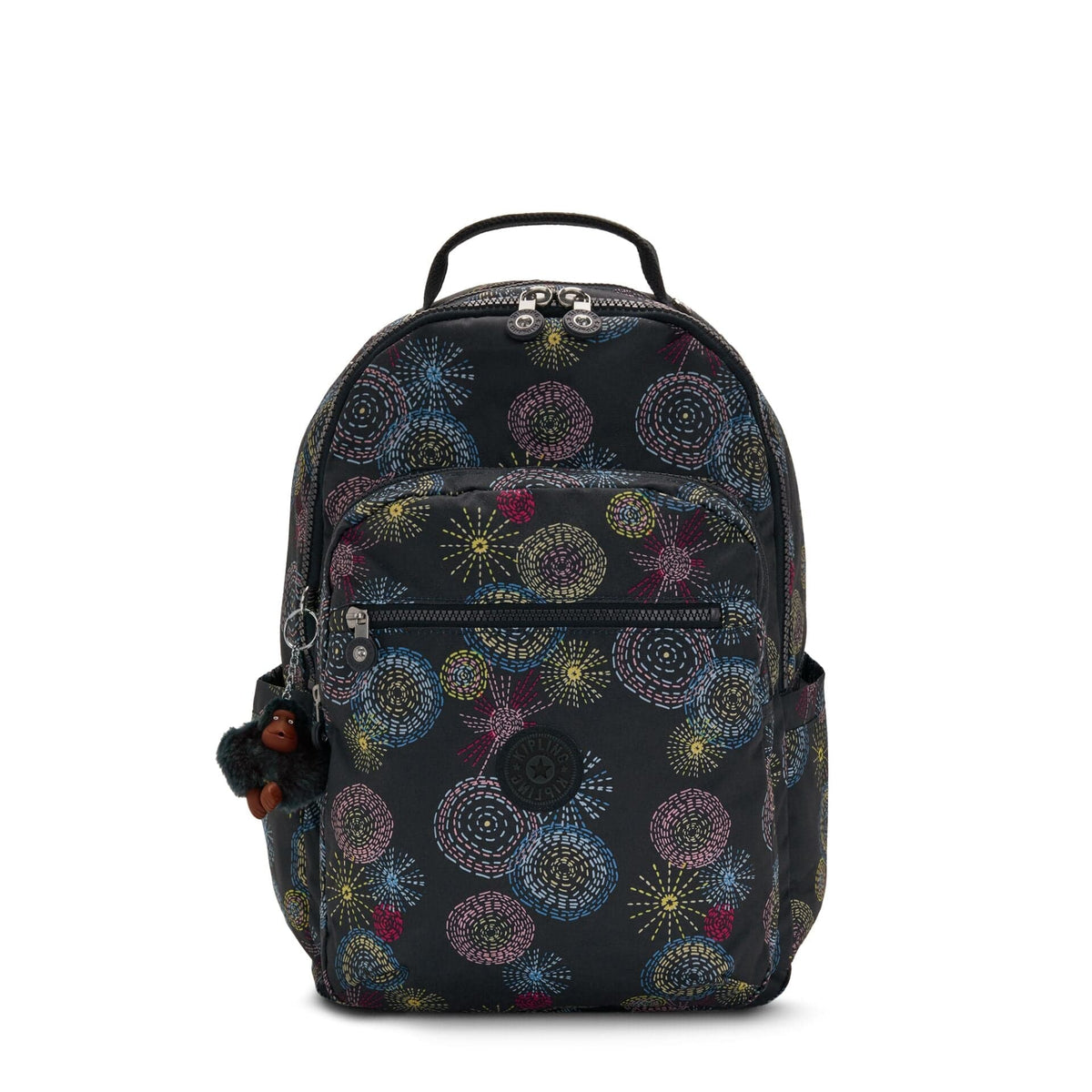 KIPLING-SEOUL-LARGE BACKPACK-Homemade Stars-I4851-U24