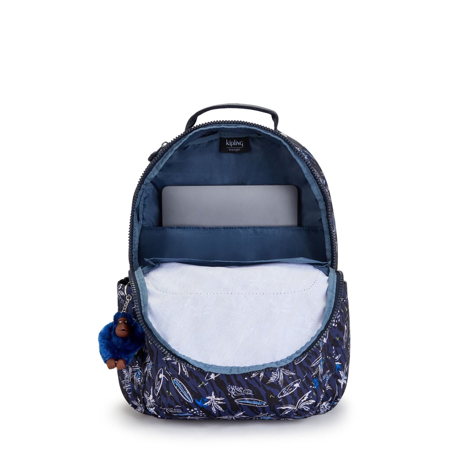 Kipling Seoul Surf Sea Print Large Backpack C2I4851-Y70