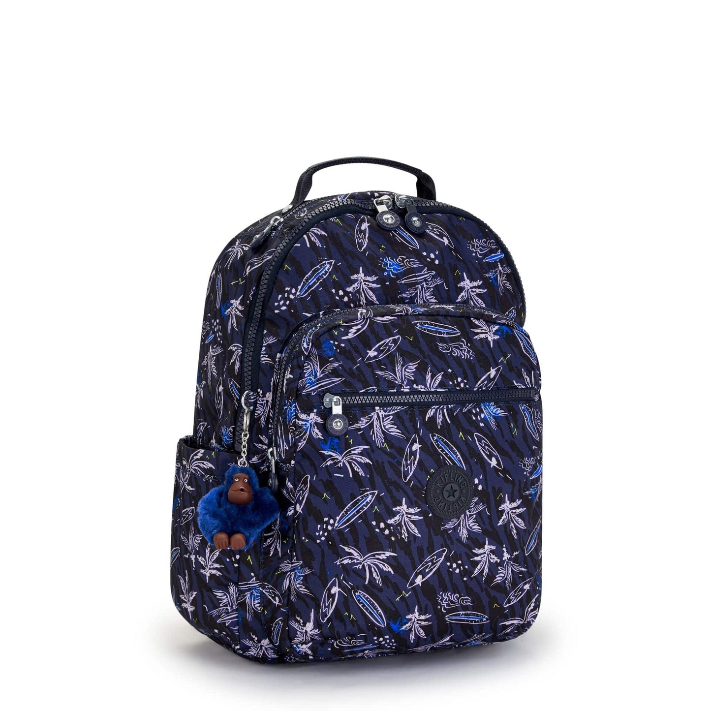 Kipling Seoul Surf Sea Print Large Backpack C2I4851-Y70