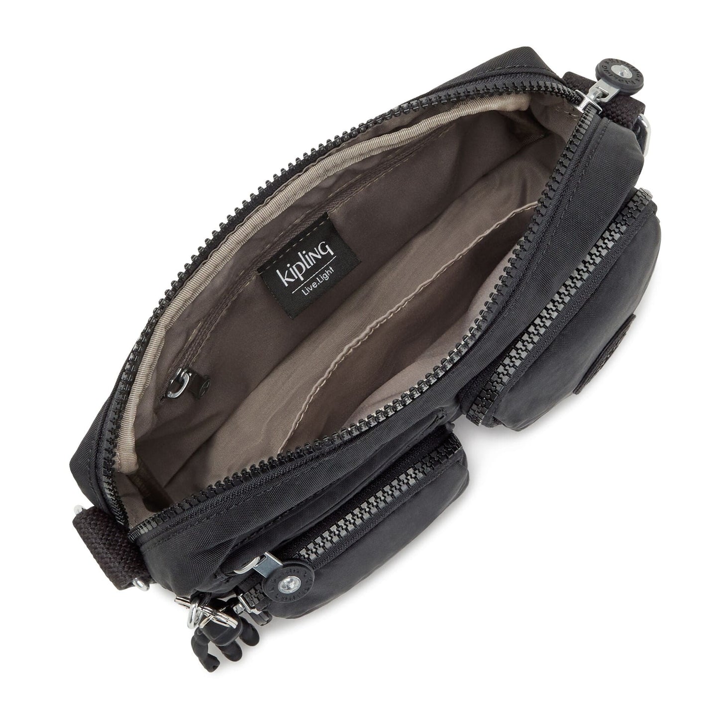 KIPLING-ALBENA-Small crossbody-Black Noir-I4852-P39