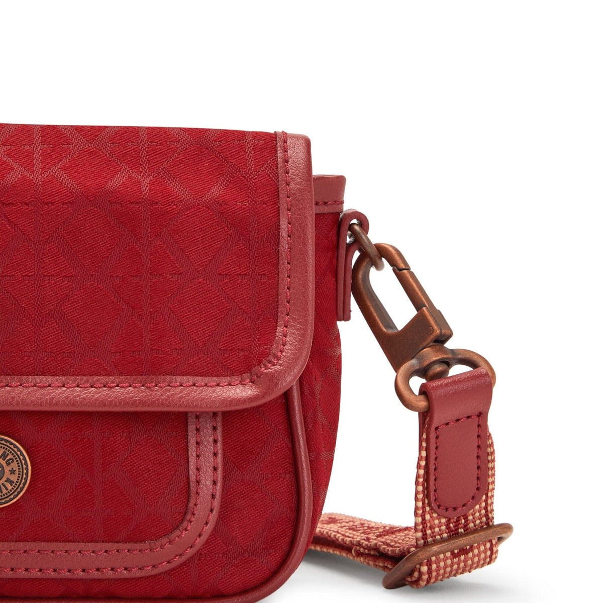 KIPLING-Inaki S-Small crossbody (with removable shoulderstrap)-Sign Red MU-I4892-V92