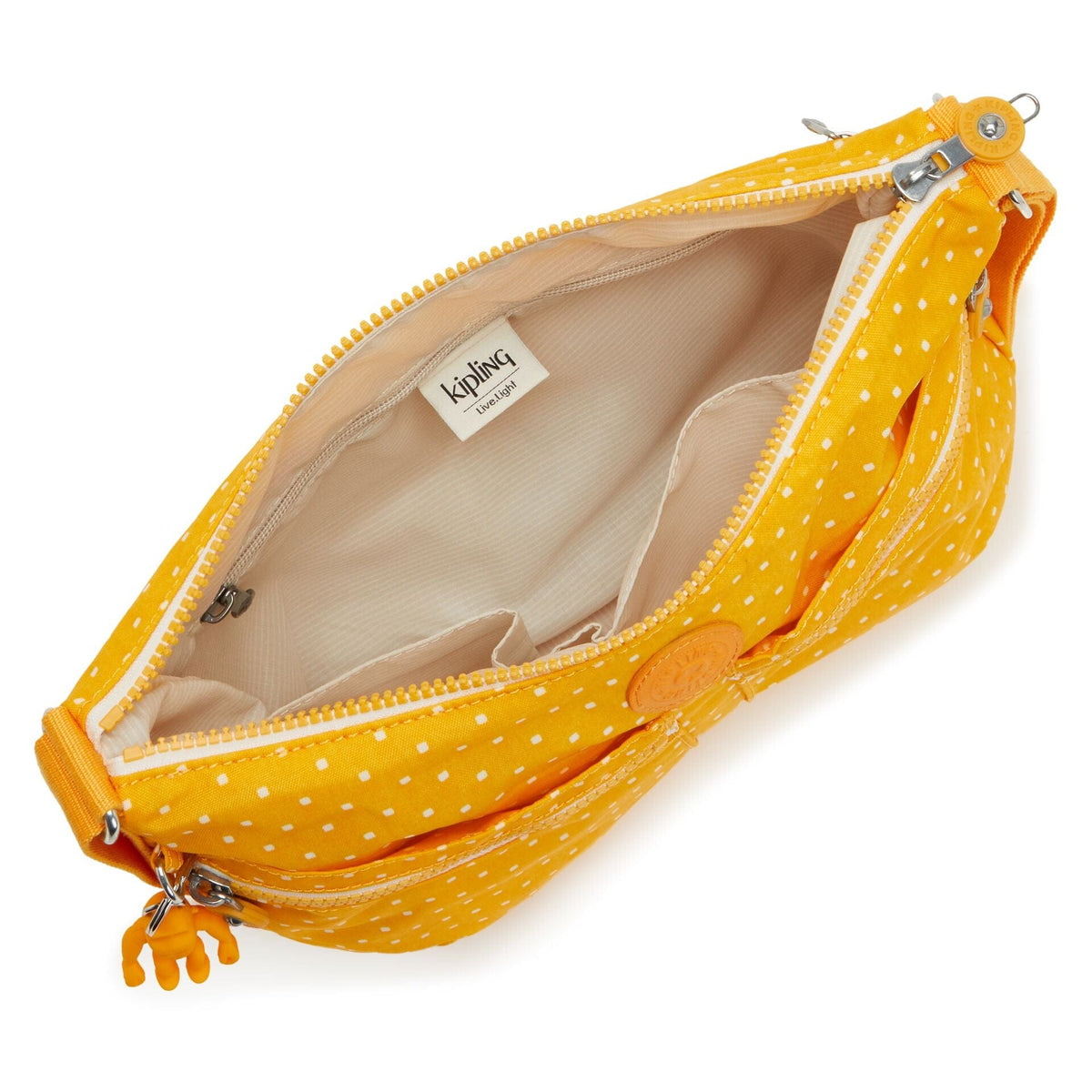 KIPLING-IZELLAH-Medium crossbody-Soft Dot Yellow-I5034-M67