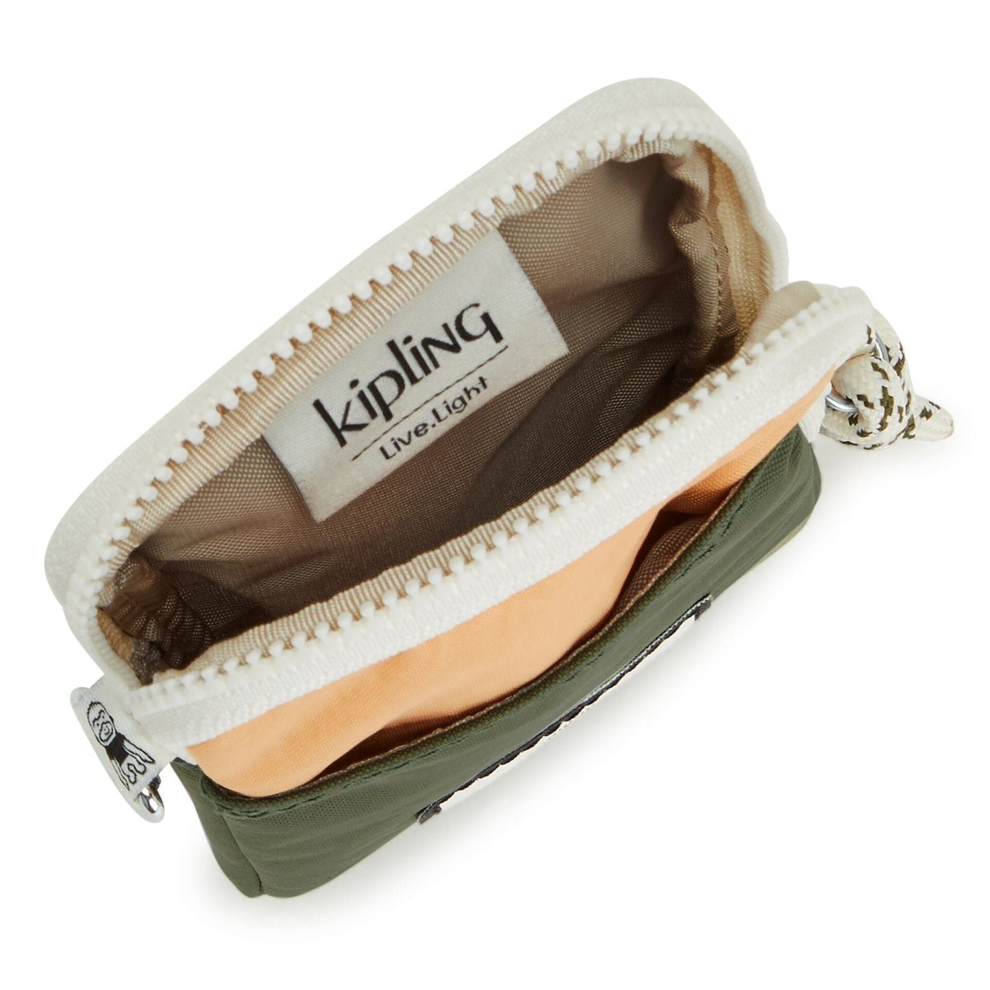 KIPLING-Clark-Phone bag (with removable strap)-Valley Moss Bl-I5054-75O