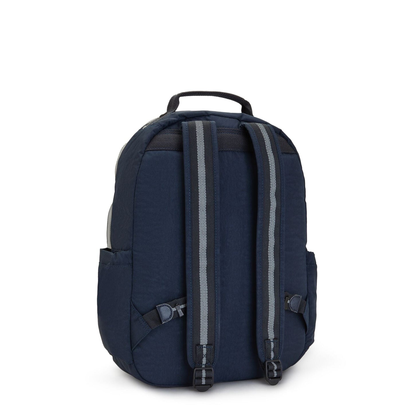 Kipling-Seoul-Large Backpack With Padded Laptop Compartment-True Blue Grey-I5140-U84
