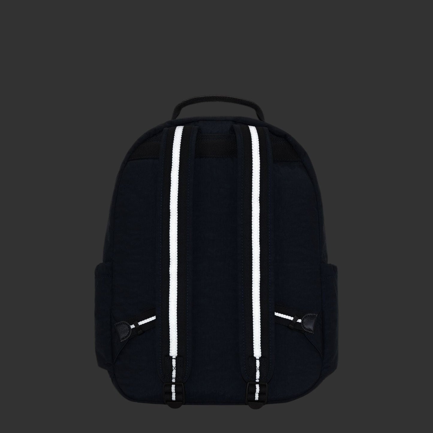 Kipling-Seoul-Large Backpack With Padded Laptop Compartment-True Blue Grey-I5140-U84