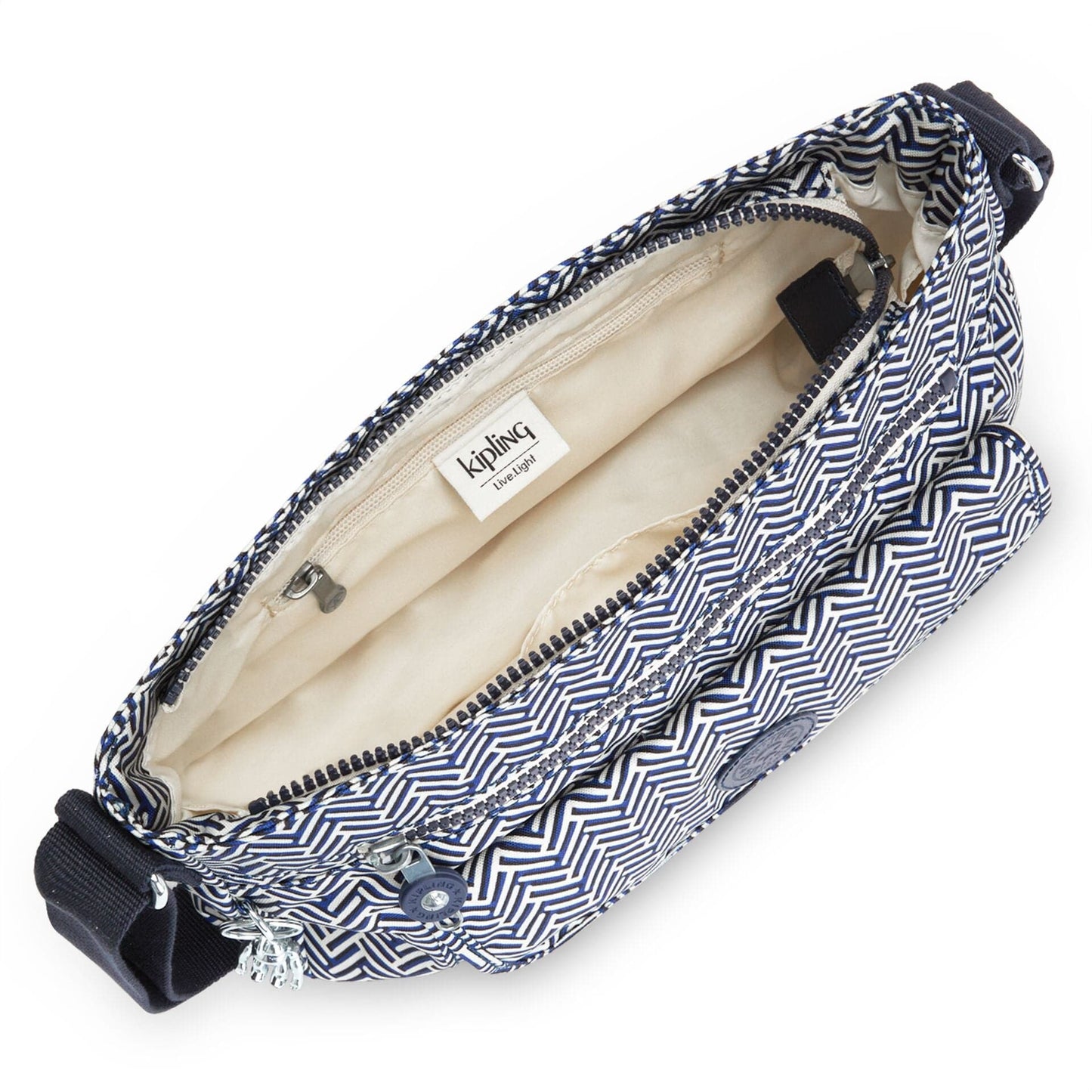 KIPLING-Syro-Medium crossbody-Urban Chevron-I5225-V44