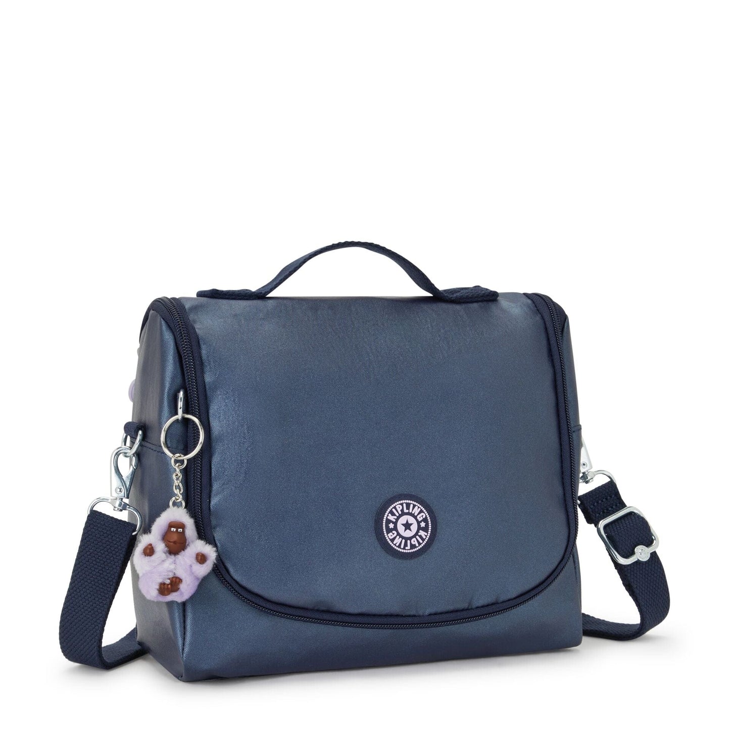 Kipling-New Kichirou-Lunchbox-Admiral Bl Metallic-I5356-7Sp