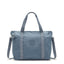 KIPLING-Asseni-Large Tote (with removable shoulderstrap)-Brush Blue-I5444-V35