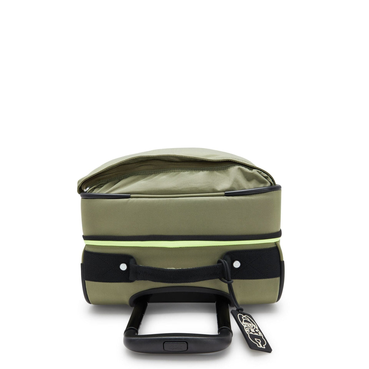 KIPLING-Spontaneous S-Small cabin size wheeled luggage-Strong Moss C-I5508-R75