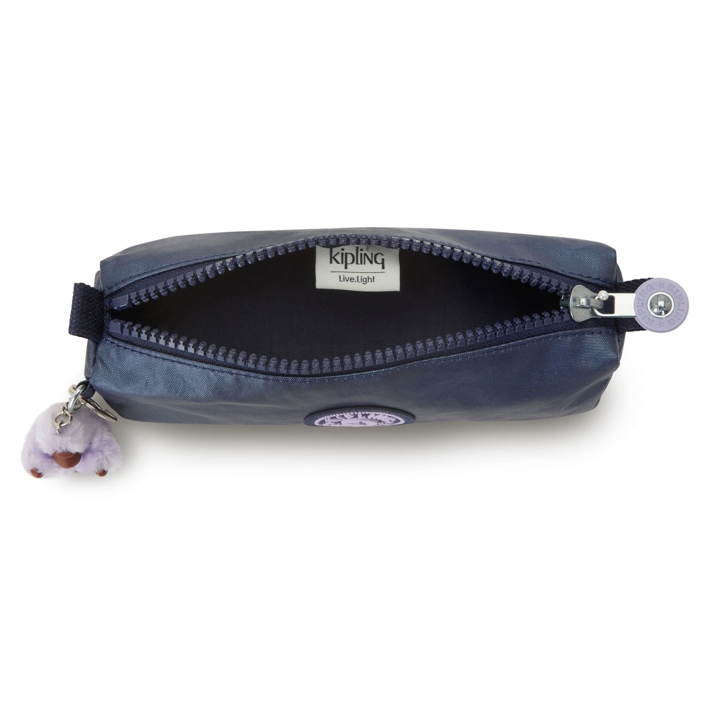Kipling-Freedom-Pen Case-Admiral Bl Metallic-I5621-7Sp
