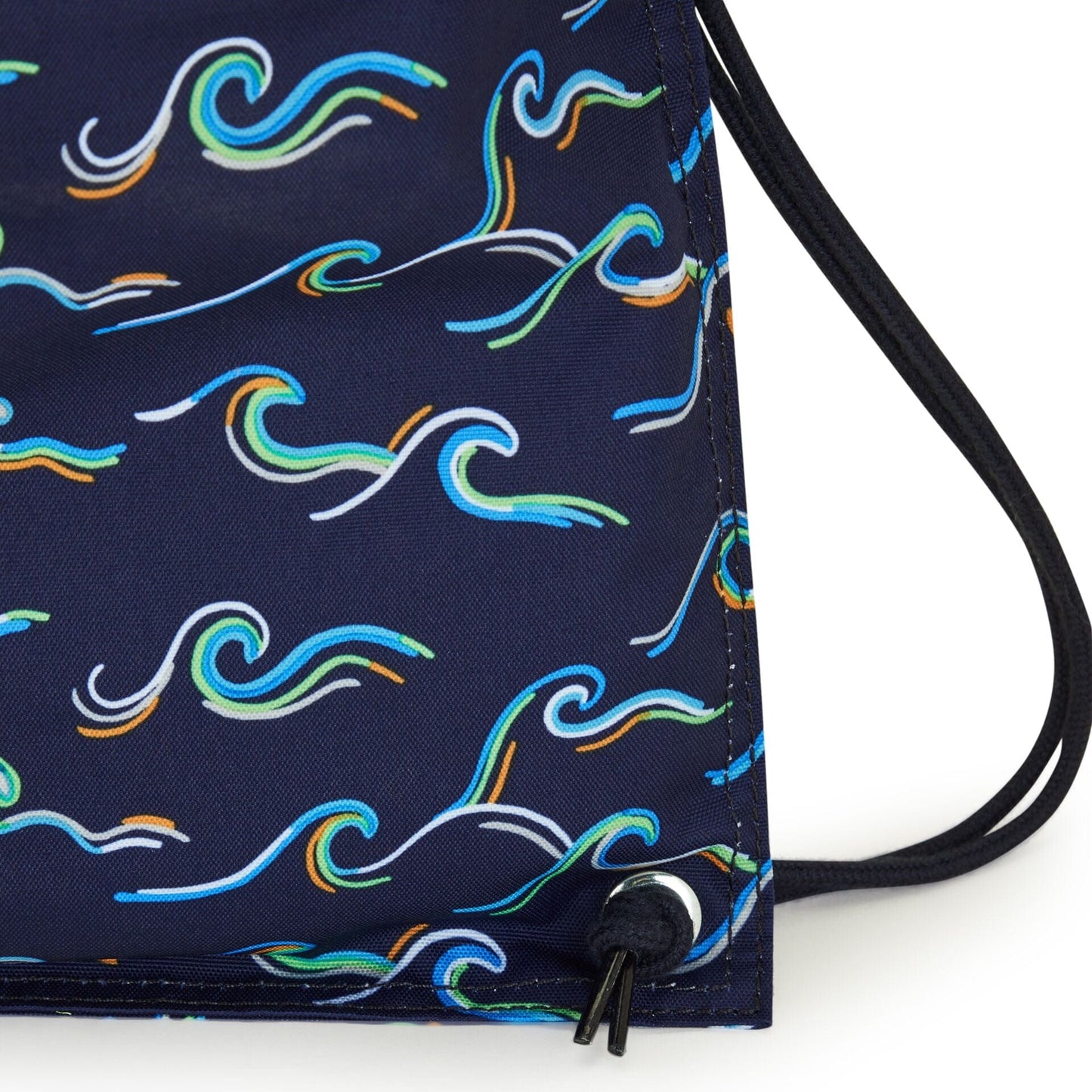 Kipling-Supertaboo-Medium Drawstring Bag-Fun Ocean Print-I5637-W92