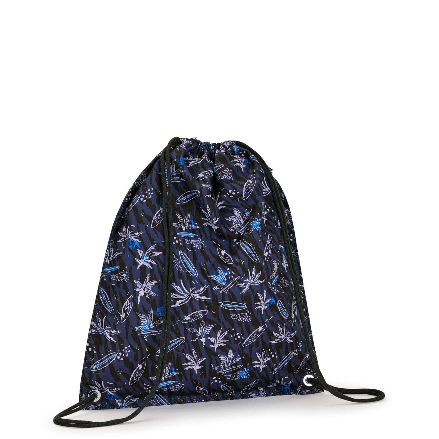 Kipling-Supertaboo-Medium Drawstring Bag-Surf Sea Print-I5637-Y70