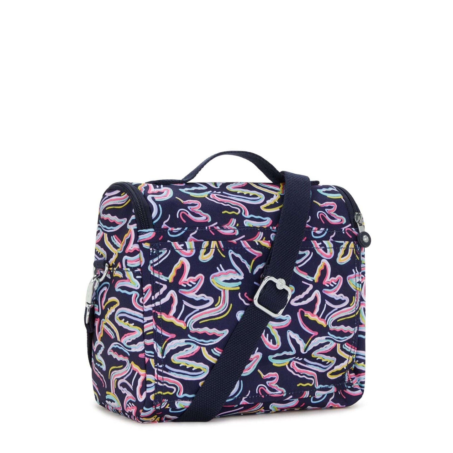 Kipling New Kichirou Palm Fiesta Print Large Lunch Bag with Trolley Sleeve C2I5749-3MC
