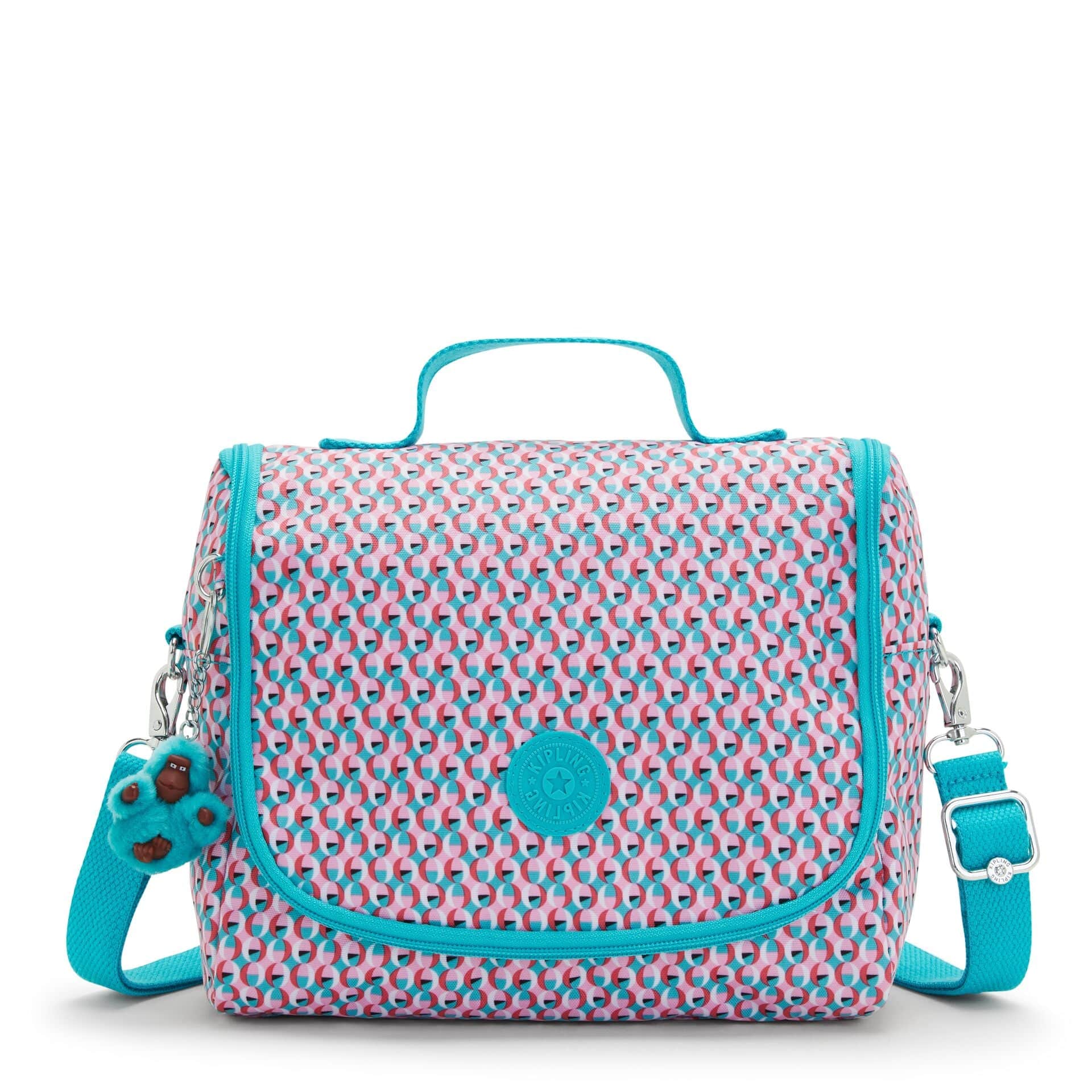 KIPLING-New Kichirou-Large lunchbox (with trolley sleeve)-Poppy Geo-I5749-V64