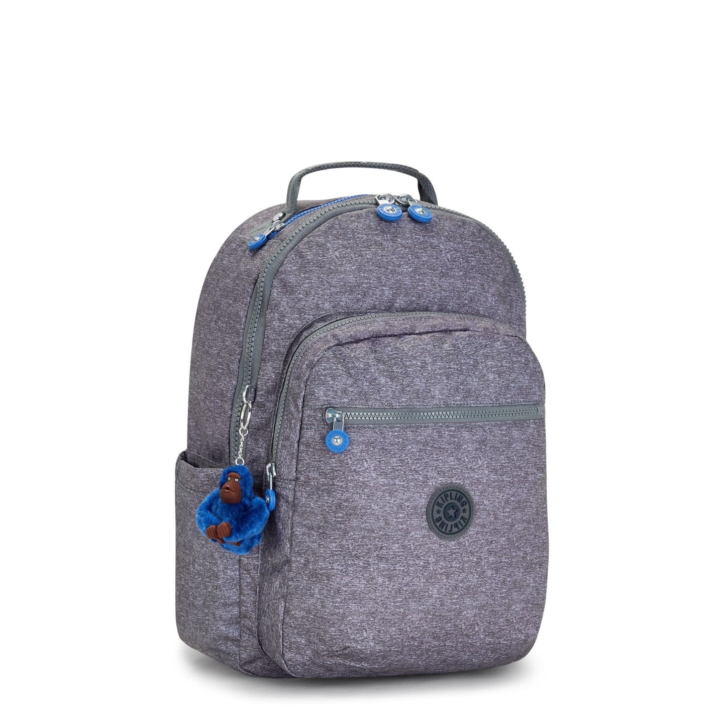 Kipling-Seoul-Large Backpack With Padded Laptop Compartment-Almost Jersey Combo-I5764-1Gb