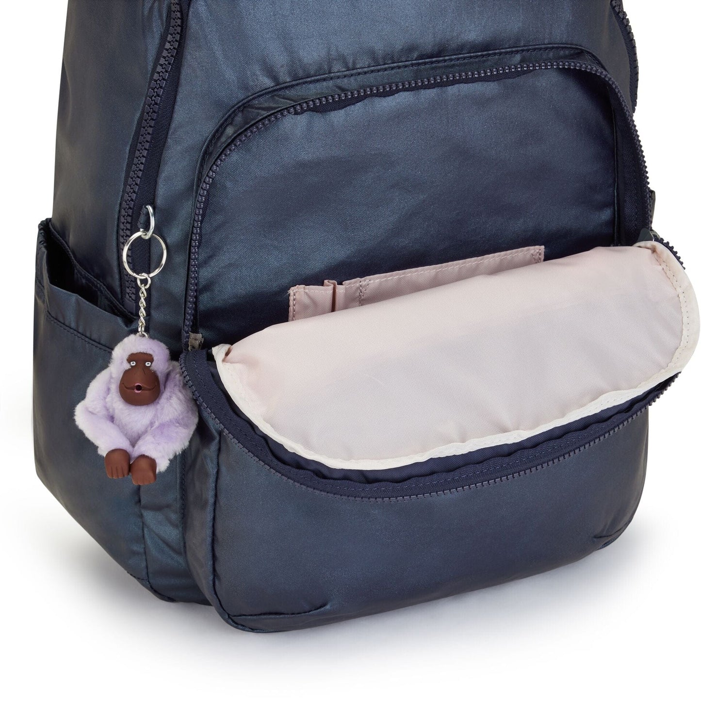 Kipling Seoul Admiral Bl Metallic Large Backpack C2I5764-7SP