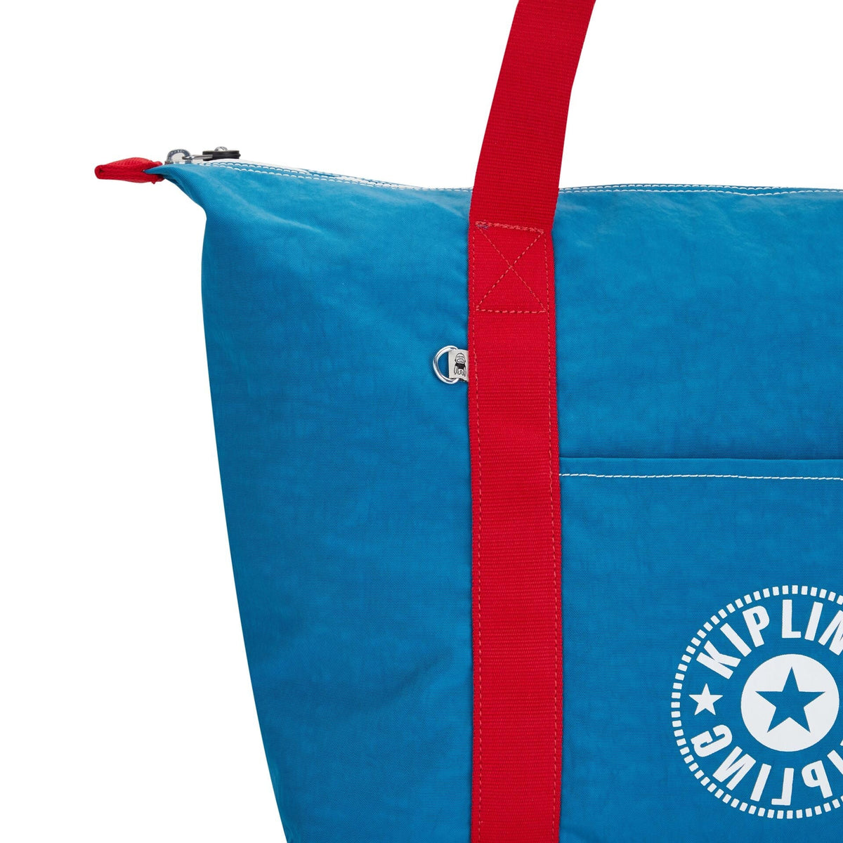 KIPLING Large Tote Unisex Boho Teal C Art M Lite