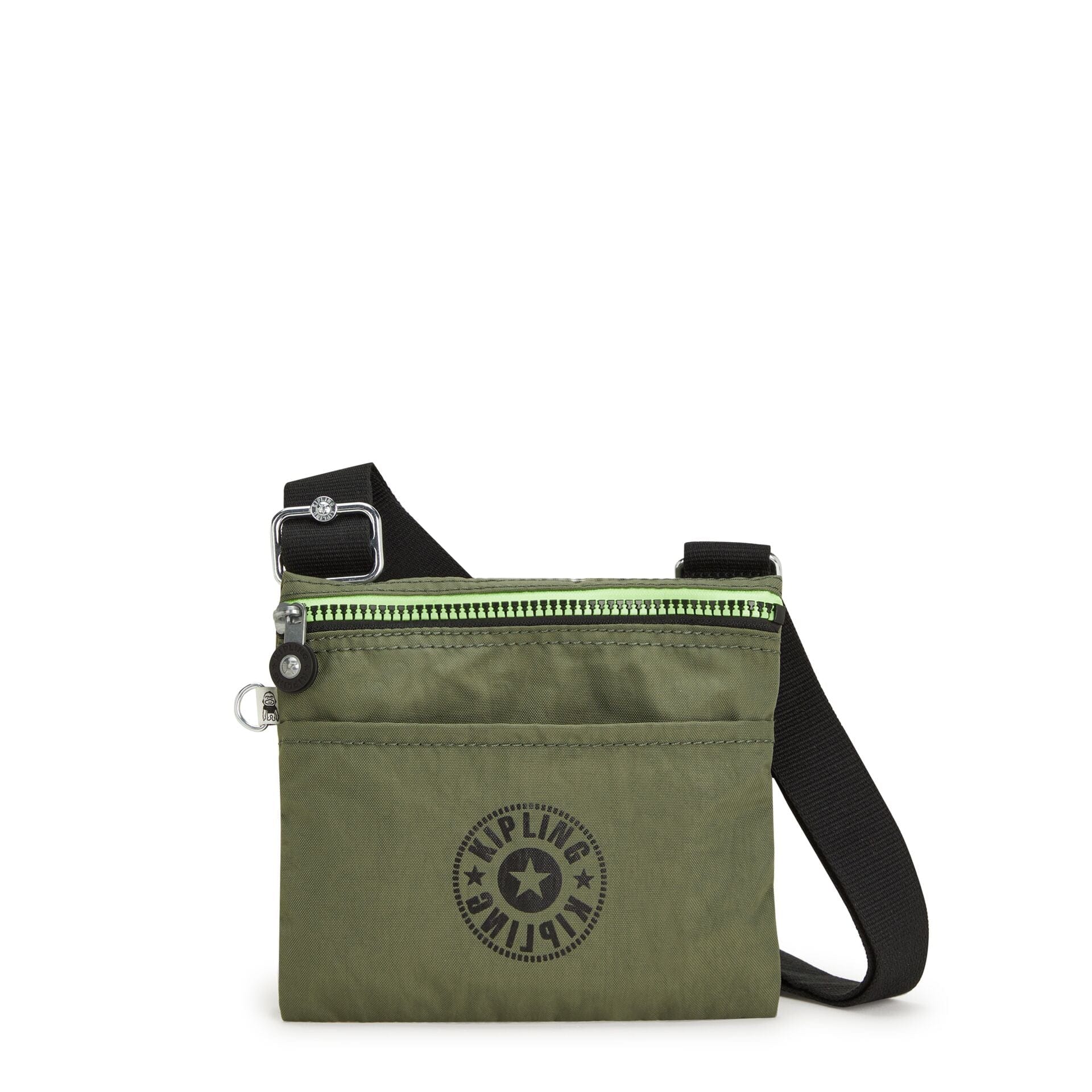 KIPLING-Gib-Small crossbody-Strong Moss C-I5913-R75