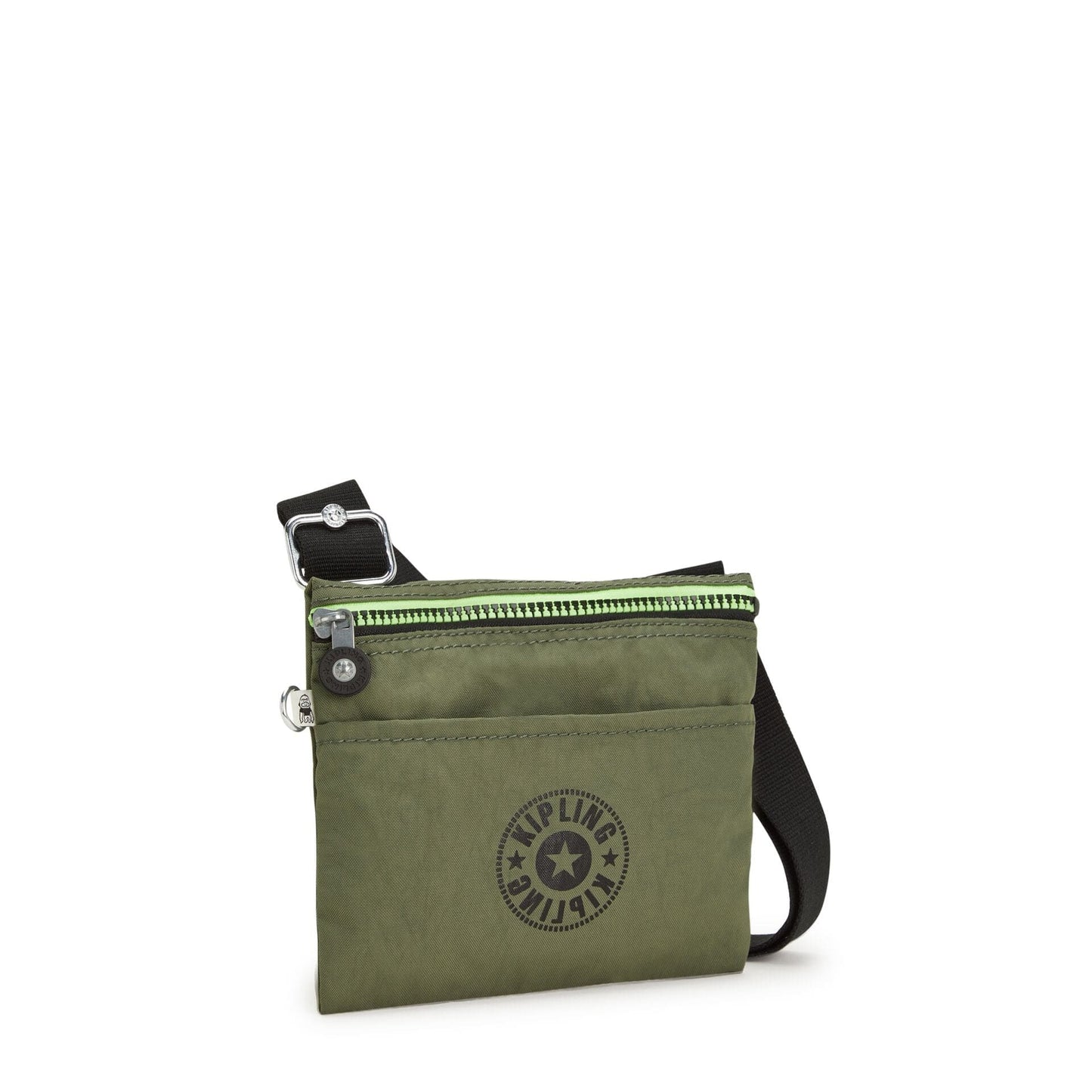 KIPLING-Gib-Small crossbody-Strong Moss C-I5913-R75