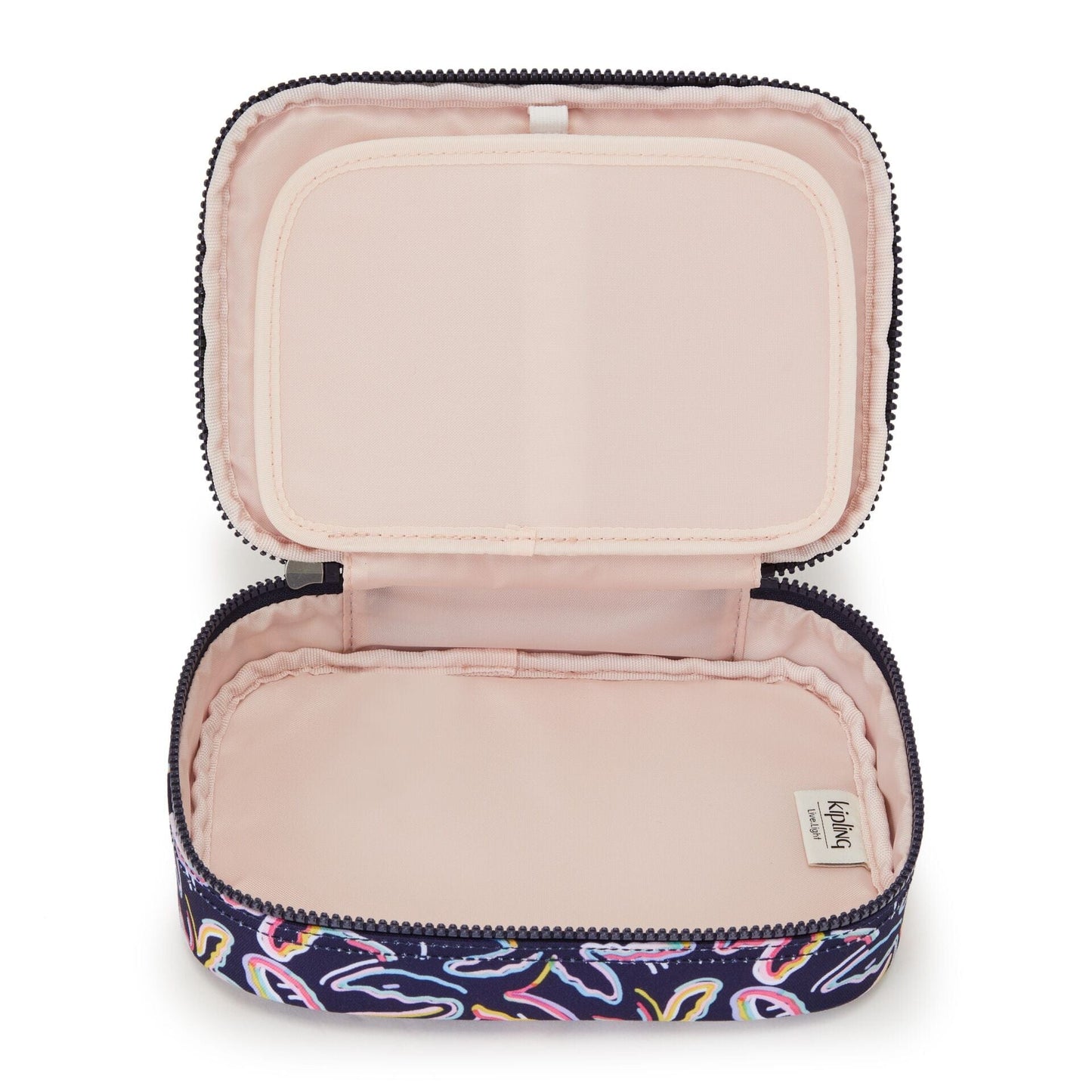 Kipling 100 Pens Palm Fiesta Print Large Pencase C2I6002-3MC